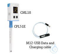 Liquiline Mobile CML18 SET3 Liquiline Mobile CML18 with M12-USB cable and pH...